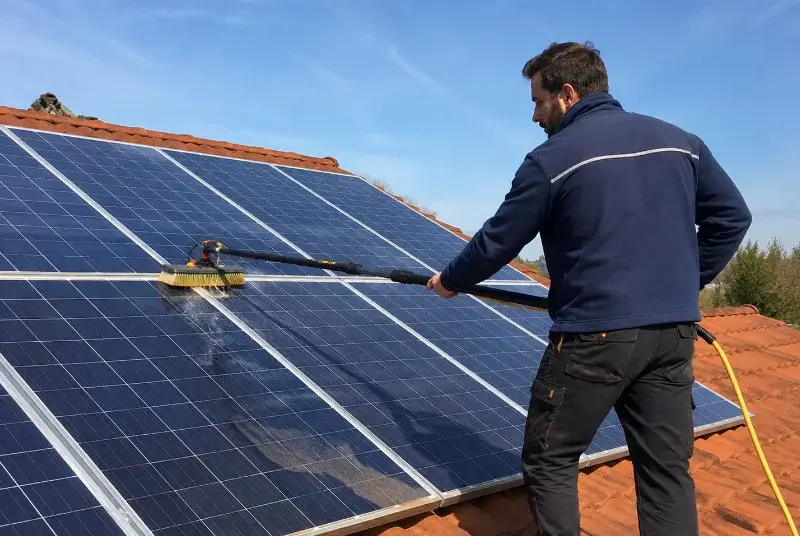 Nettoyage et entretien de panneaux solaires à Pessac